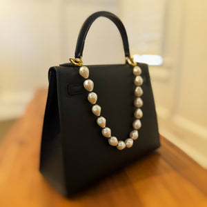 Pearl and Bead Bag Charm