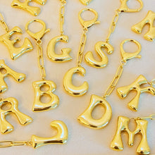 Load image into Gallery viewer, Whimsy Balloon Letter Initial Bag Charm
