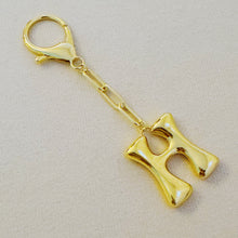 Load image into Gallery viewer, Whimsy Balloon Letter Initial Bag Charm
