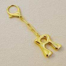 Load image into Gallery viewer, Whimsy Balloon Letter Initial Bag Charm
