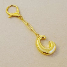 Load image into Gallery viewer, Whimsy Balloon Letter Initial Bag Charm

