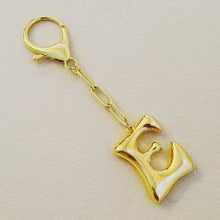 Load image into Gallery viewer, Whimsy Balloon Letter Initial Bag Charm
