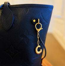 Load image into Gallery viewer, Whimsy Balloon Letter Initial Bag Charm
