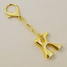 Load image into Gallery viewer, Whimsy Balloon Letter Initial Bag Charm
