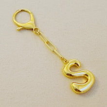 Load image into Gallery viewer, Whimsy Balloon Letter Initial Bag Charm
