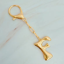 Load image into Gallery viewer, Whimsy Balloon Letter Initial Bag Charm
