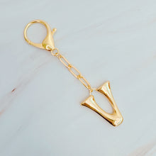 Load image into Gallery viewer, Whimsy Balloon Letter Initial Bag Charm

