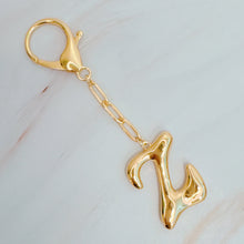 Load image into Gallery viewer, Whimsy Balloon Letter Initial Bag Charm
