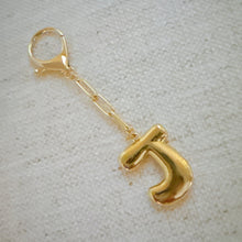 Load image into Gallery viewer, Whimsy Balloon Letter Initial Bag Charm
