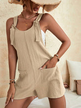 Cargar imagen en el visor de la galería, Full Size Scoop Neck Romper with Pockets
