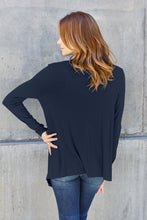 Cargar imagen en el visor de la galería, Basic Bae Full Size Open Front Long Sleeve Cardigan
