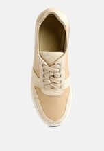 Load image into Gallery viewer, Kjaer Dual Tone Leather Sneakers
