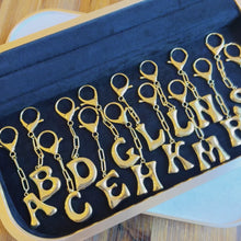Load image into Gallery viewer, Whimsy Balloon Letter Initial Bag Charm

