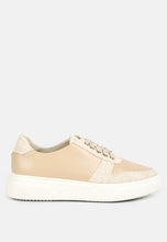 Cargar imagen en el visor de la galería, Kjaer Dual Tone Leather Sneakers
