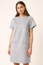 Cargar imagen en el visor de la galería, Mittoshop Suede Short Sleeve Mini Dress
