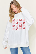 Cargar imagen en el visor de la galería, Simply Love Full Size MAMA Long Sleeve Sweatshirt

