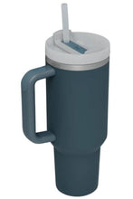Load image into Gallery viewer, Stainless Steel Tumbler with Upgraded Handle and Straw
