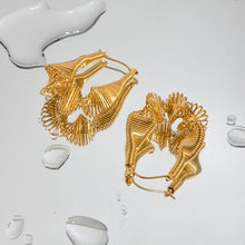 Load image into Gallery viewer, 18K Gold-Plated Stainless Steel Earrings
