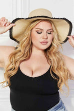 Cargar imagen en el visor de la galería, Justin Taylor Bring Me Back Sun Straw Hat in Ivory
