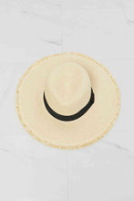 Load image into Gallery viewer, Fame Time For The Sun Straw Hat

