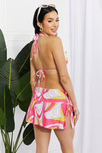 Cargar imagen en el visor de la galería, Marina West Swim Disco Dive Bandeau Bikini and Skirt Set
