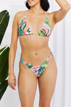 Cargar imagen en el visor de la galería, Marina West Swim Paradise Awaits Triangle Bikini and Sarong Set
