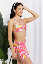 Cargar imagen en el visor de la galería, Marina West Swim Disco Dive Bandeau Bikini and Skirt Set
