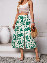 Load image into Gallery viewer, Slit Printed Midi Skirt

