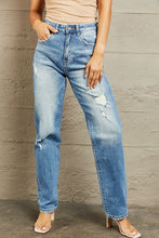 Load image into Gallery viewer, BAYEAS High Waisted Straight Jeans
